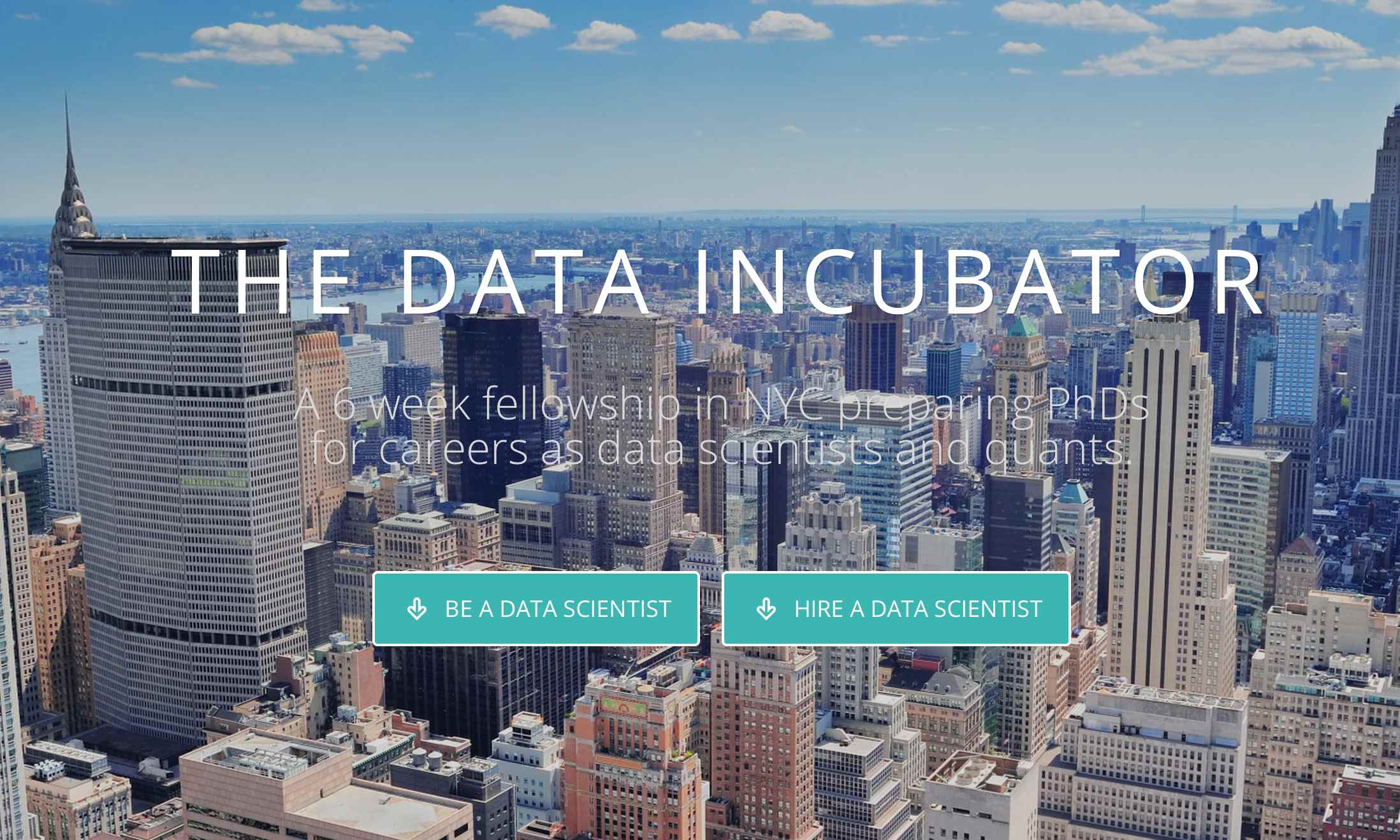 The Data Incubator | UWPA
