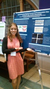 Gabrielle N. presents her research at the 2015 UW Undergraduate Research Symposium