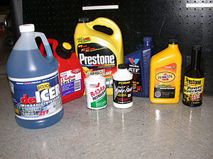 examples of flammable materials